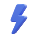 Lightning bolt icon representing fast 24/7 proactive network monitoring and Managed IT Support in Houston.